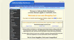 Desktop Screenshot of calhobbydist.com